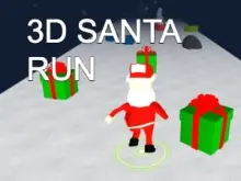3D Santa Run icon