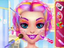 Candy Makeup Fashion Girl