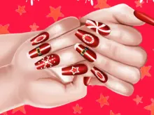 Christmas Fashion Nail Salon