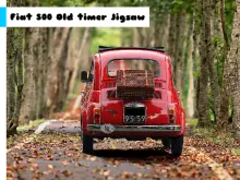 Fiat 500 Old Timer Jigsaw