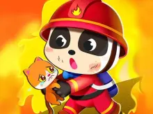 Little Panda Fireman