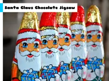 Santa Claus Chocolate Jigsaw