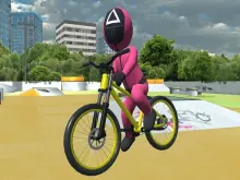 Squid Gamer BMX Freestyle