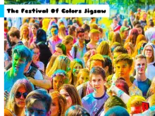 The Festival Of Colors Jigsaw