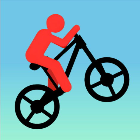 Stickman Bike icon